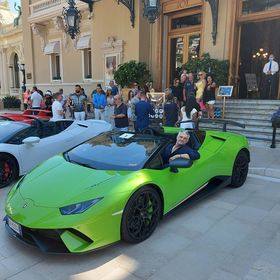 Teddy Delaroque a Monte carlo en Lamborghini