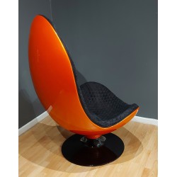 fauteuil couleur orange Lamborghini