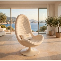 Fauteuil Cocoon Ivory